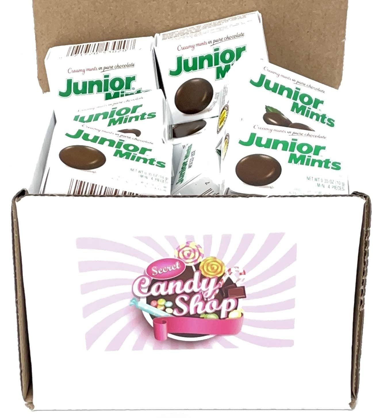 Junior Mints Chocolate Candy Mini Boxes