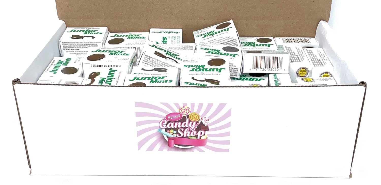 Junior Mints Chocolate Candy Mini Boxes