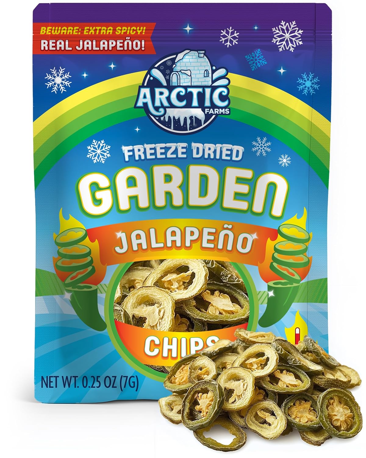 Jalapeno chips Freeze Dried