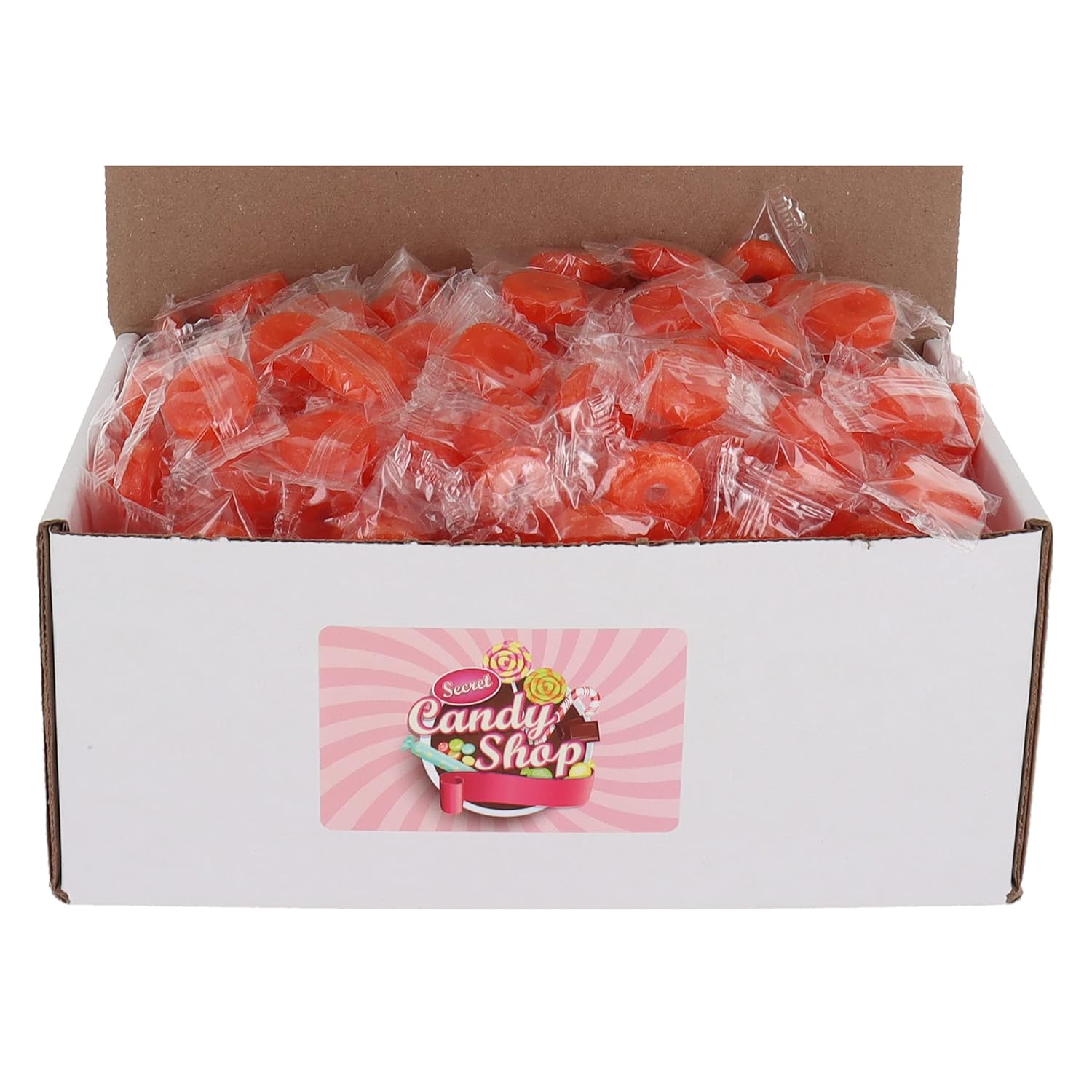 Lifesavers Fruit Hard Candy Bulk in Box (Individually Wrapped) Orange