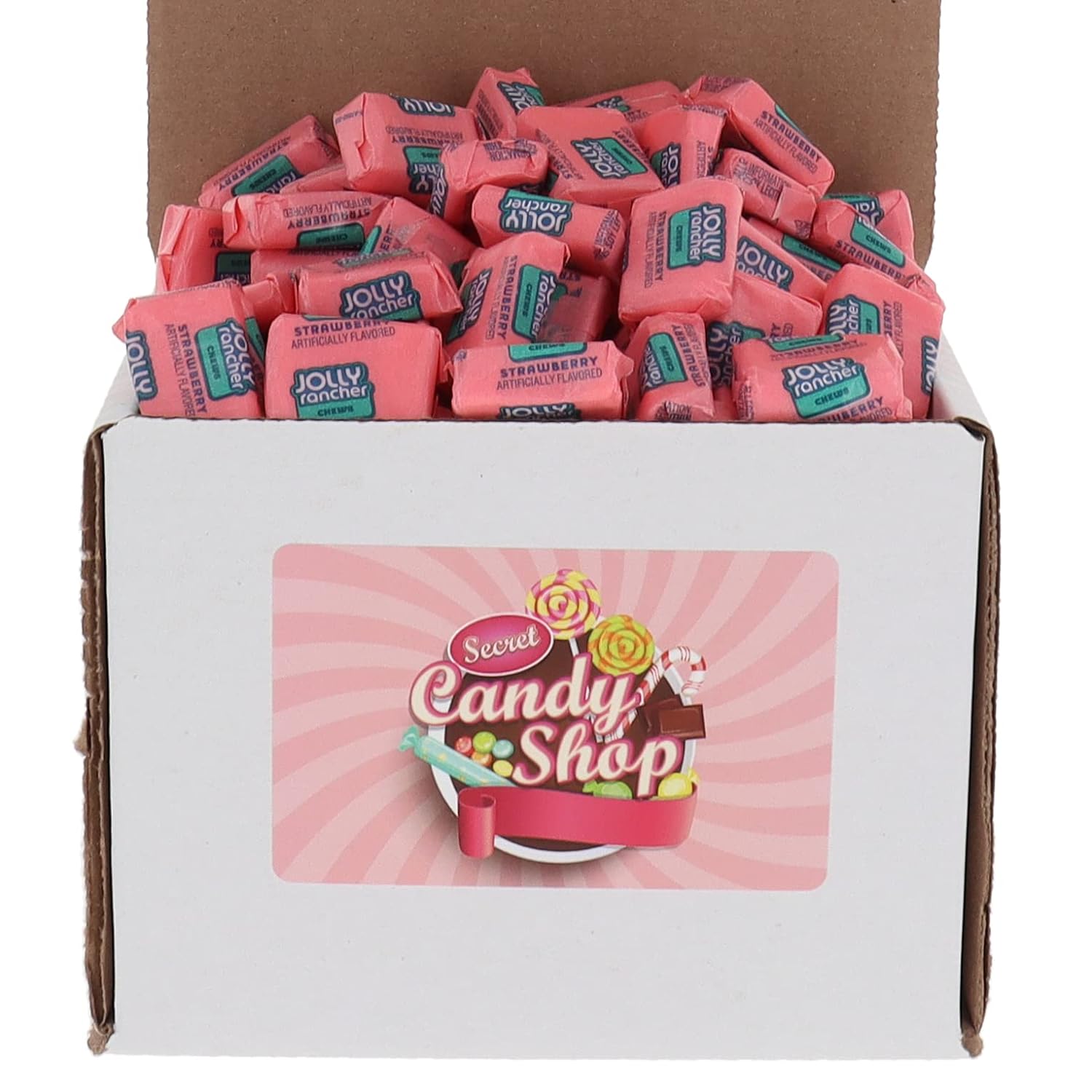 Jolly Rancher Chews Candy in Box, 1lb