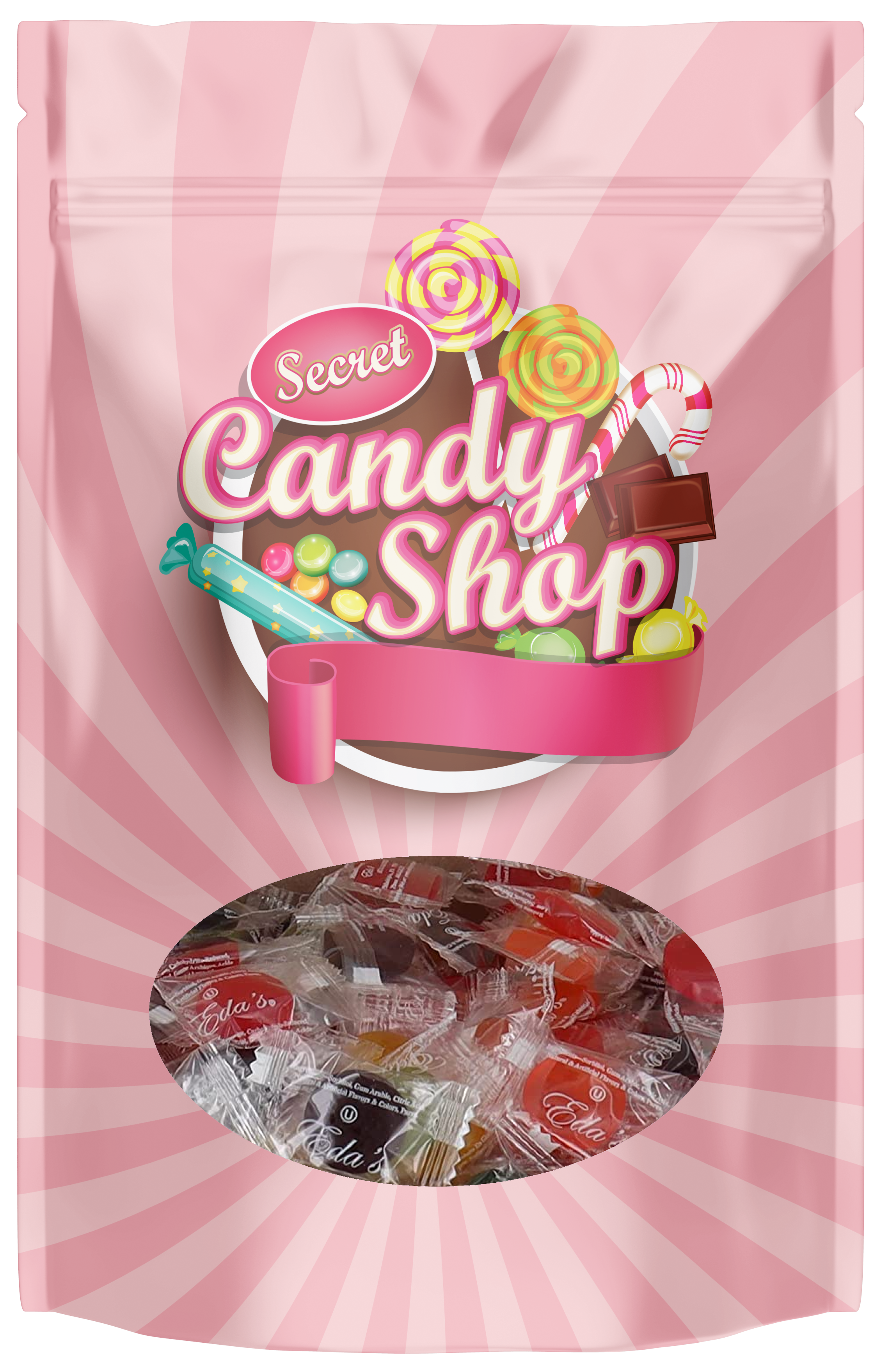 Eda's Sugar Free Hard Candy - Assorted Fruit