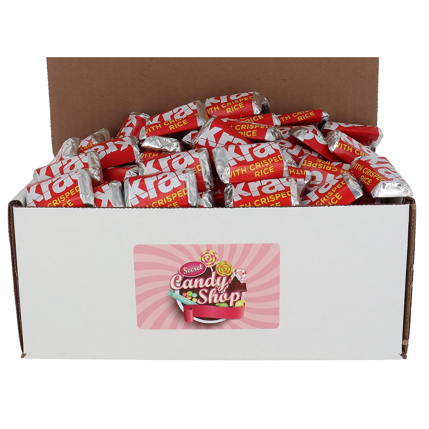 Krackel Chocolate Crisp Rice Hershey Candy Bar in Box (Individually Wrapped)