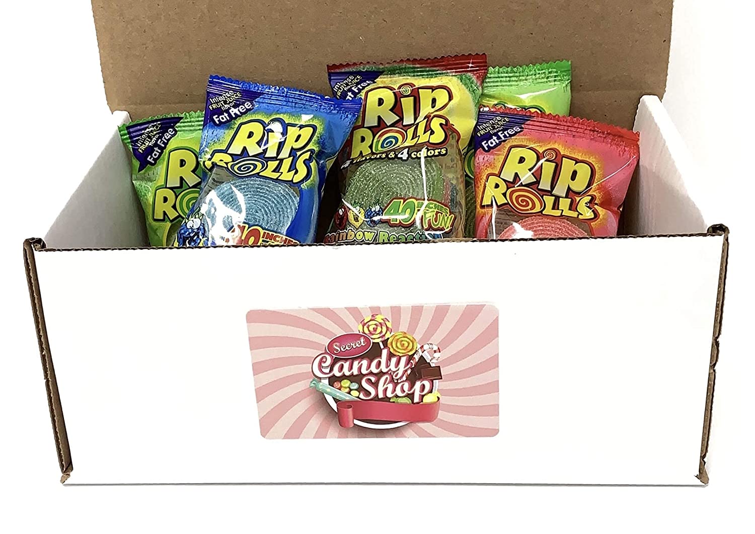 Rip Rolls Variety Pack of 5 Flavors (2 of each flavor, Total of 10)