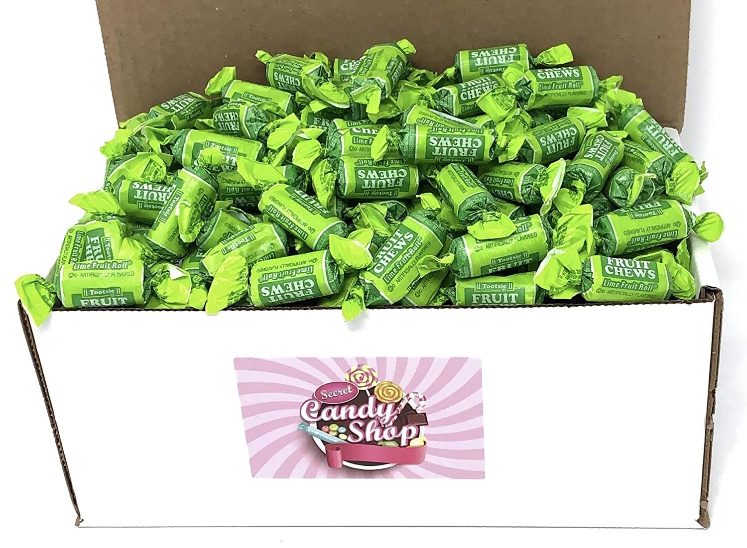 Tootsie Fruit Chews Candy in Box, 5lb (Individually Wrapped)