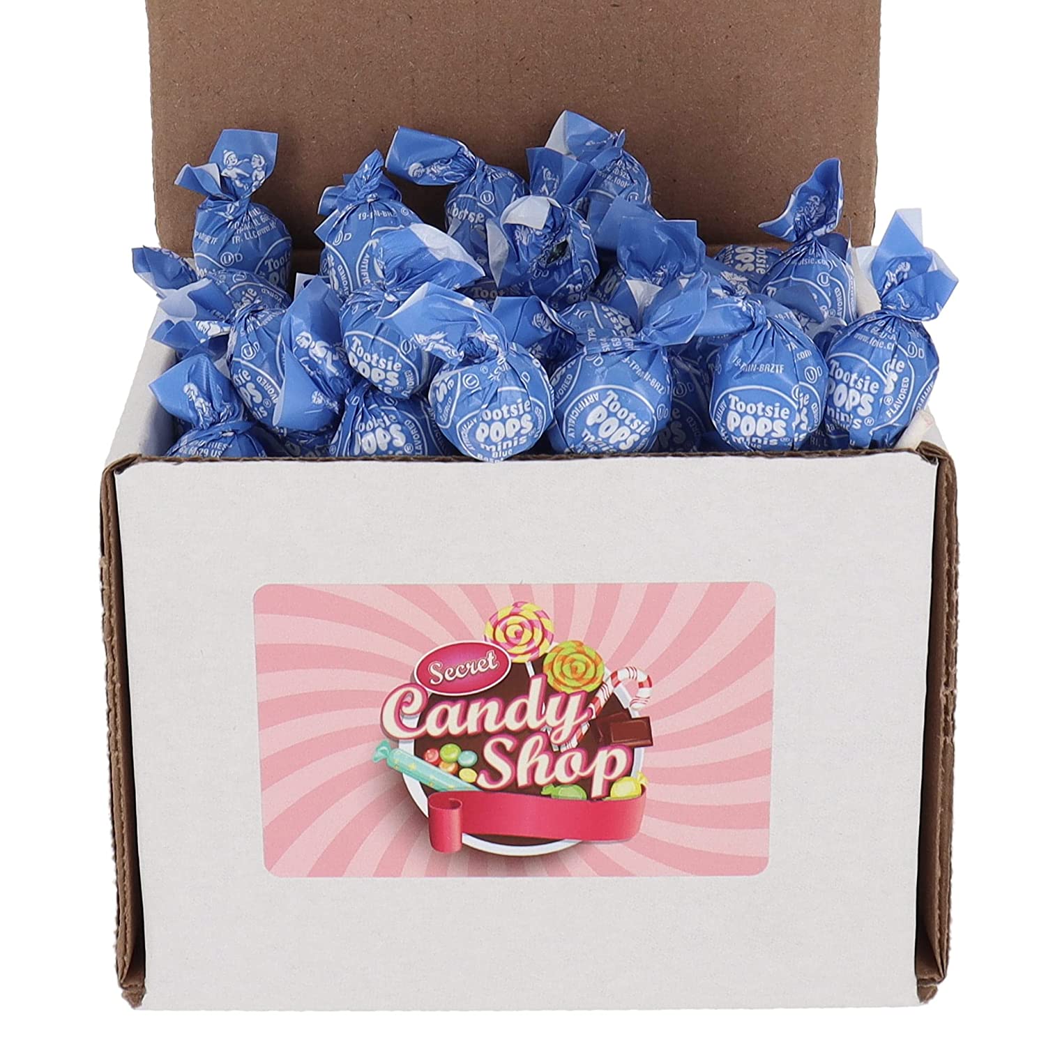 Tootsie Pops Lollipops Miniature Mini 50 Lollies in a Box