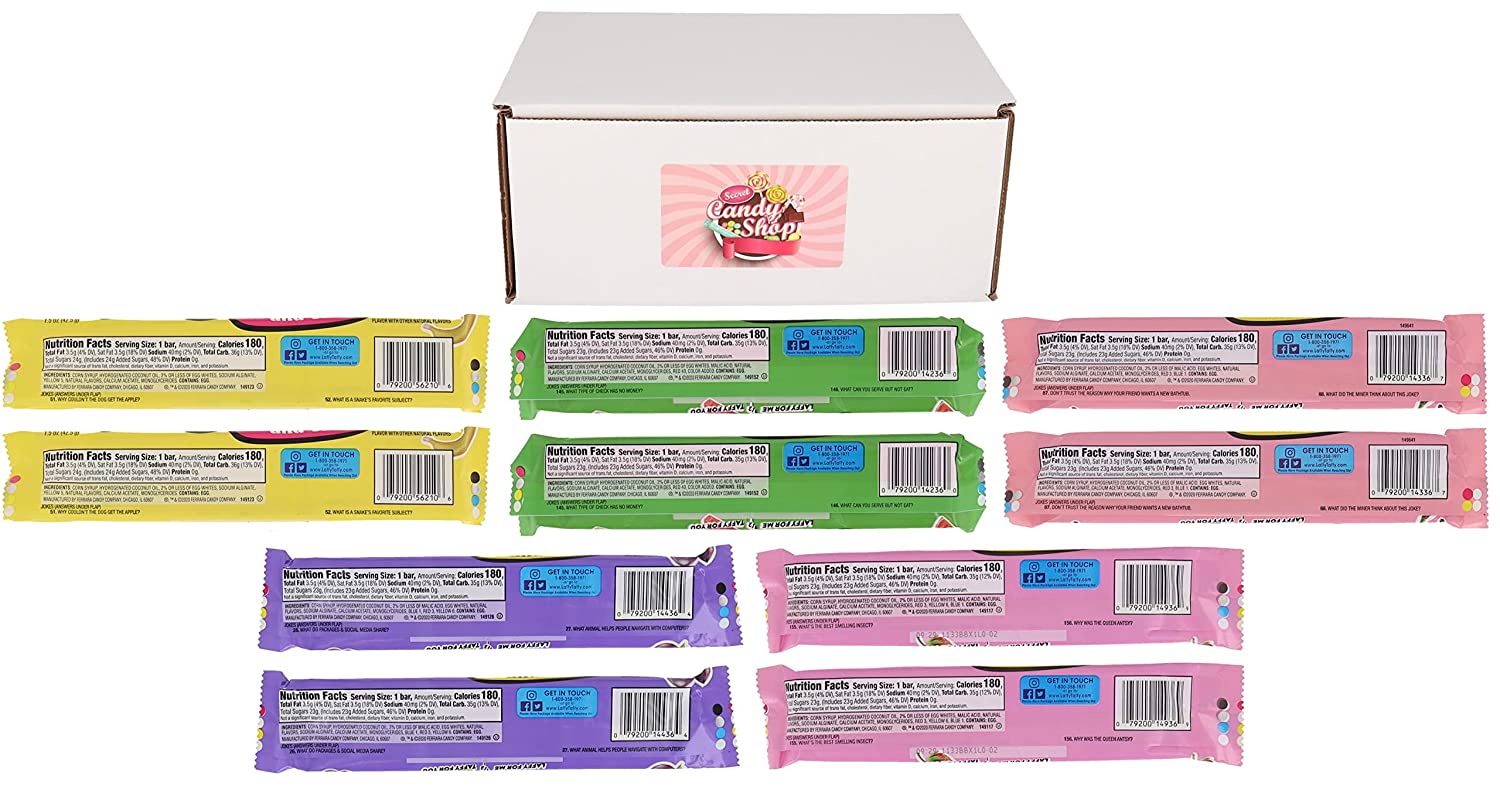 Laffy Taffy Stretchy & Tangy Variety Pack of 5 Flavors