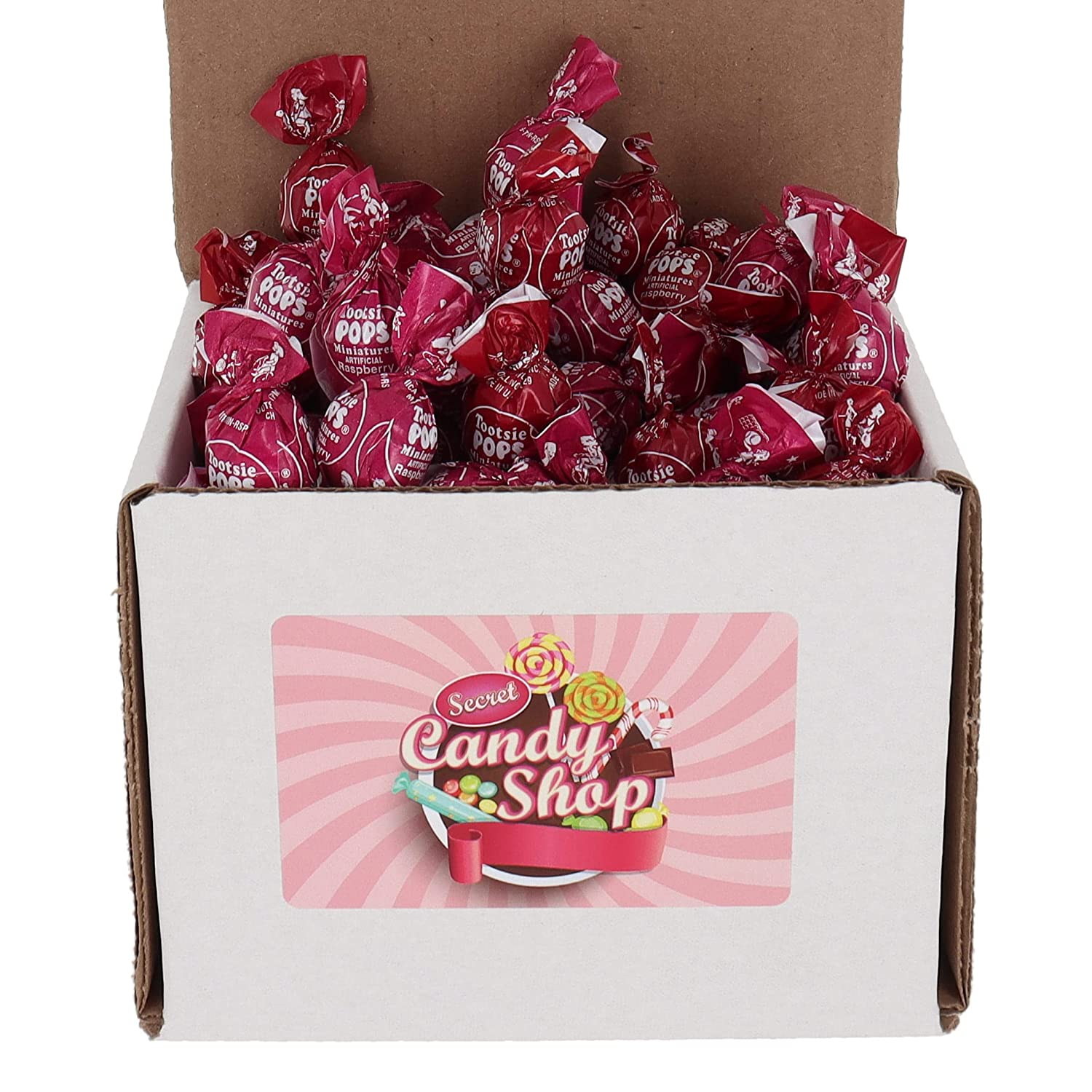 Tootsie Pops Lollipops Miniature Mini 50 Lollies in a Box