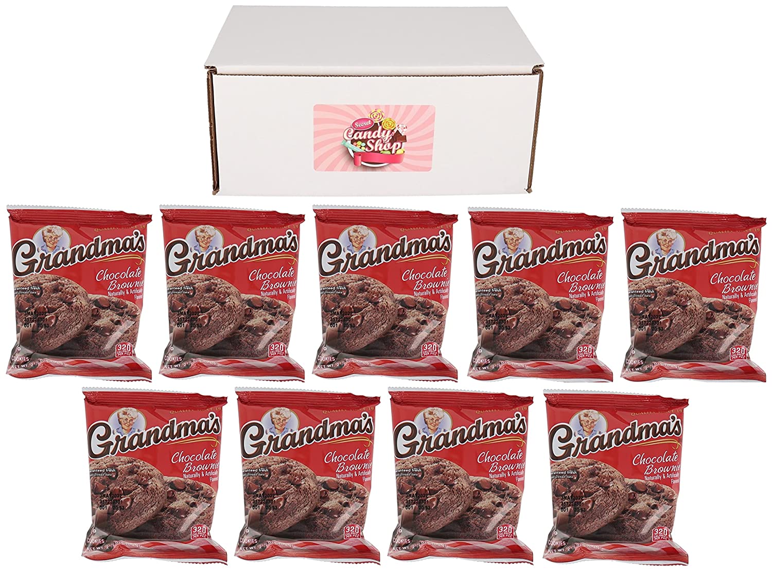 Grandma's Cookies In Box (Pack of 9, total 18 Cookies)